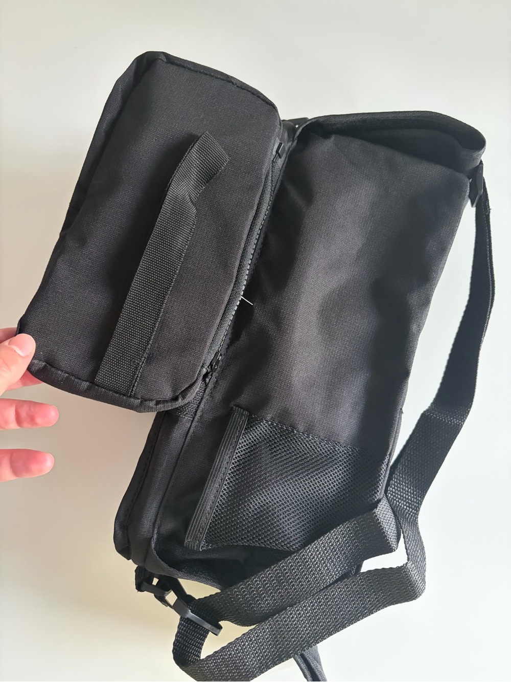 Momcozy Black Baby Stroller Organizer Bag with Multiple Pockets - Picture 5 of 7